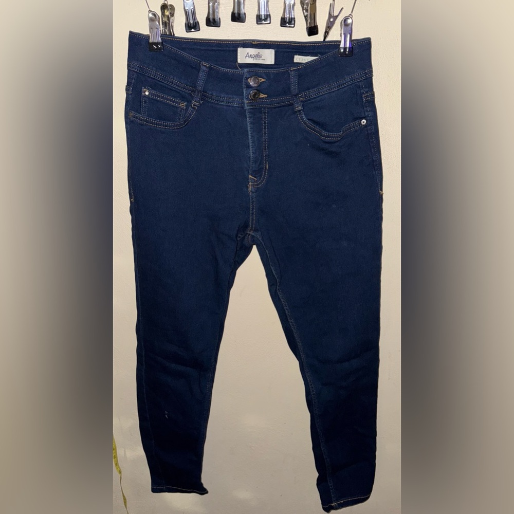 Angels Skinny Dark Blue Denim Jeans